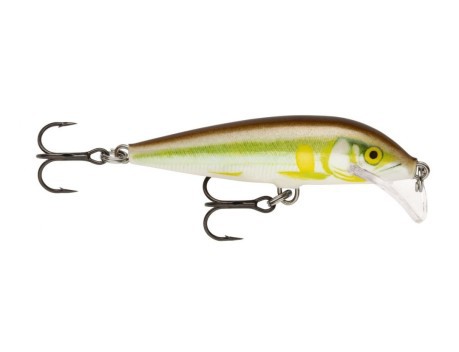 Rapala Scatter Rap Countdown Gold Fluorescent Red