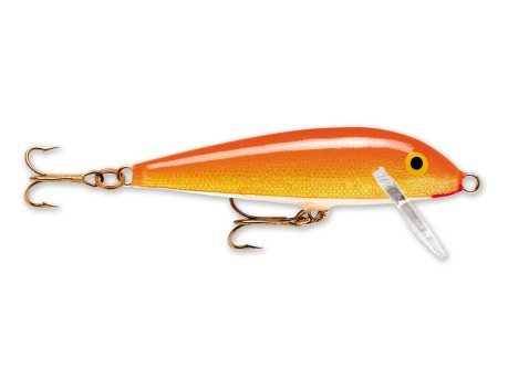 Rapala Countdown-Gold Fluorescent Red