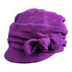 Beret in wool with a visor of Marini Silvano