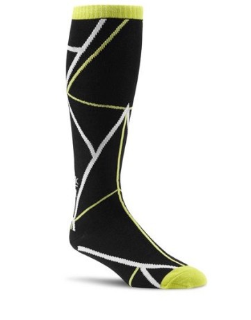 Calcetines para hombre Crossfit Rayas Gráficos colore negro Reebok - SportIT.com
