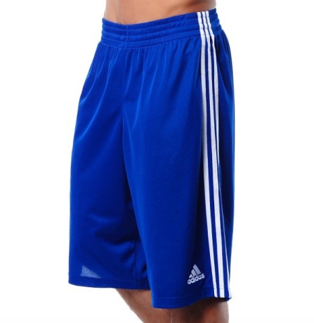 Pantaloncino da basket Commander Short colore Azzurro - Adidas - SportIT.com