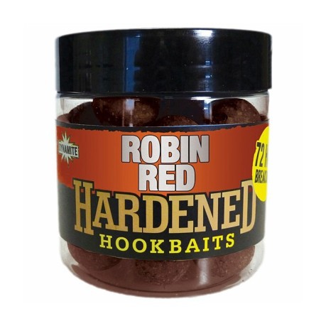 Dynamite Baits Robin Red Hardened Hookbaits - Dumbells 14 mm &amp; Boilies 15/20 mm