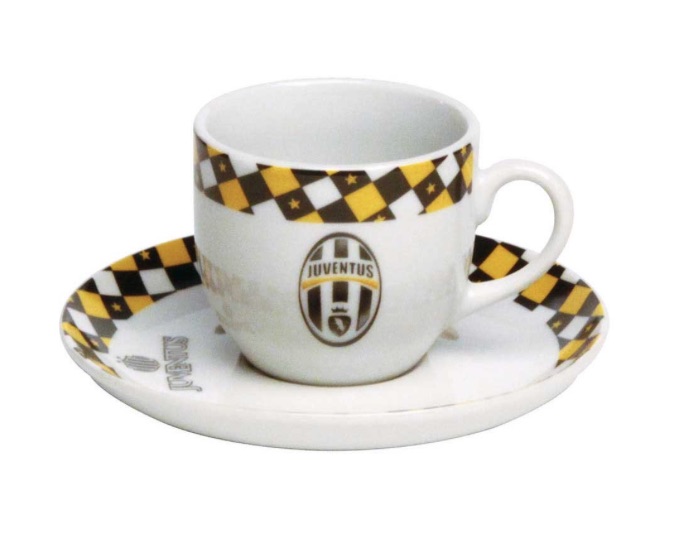 Tazza Latte Juventus Ufficiale Tazzone Colazione Juve Scatolata Regalo  Tifoso