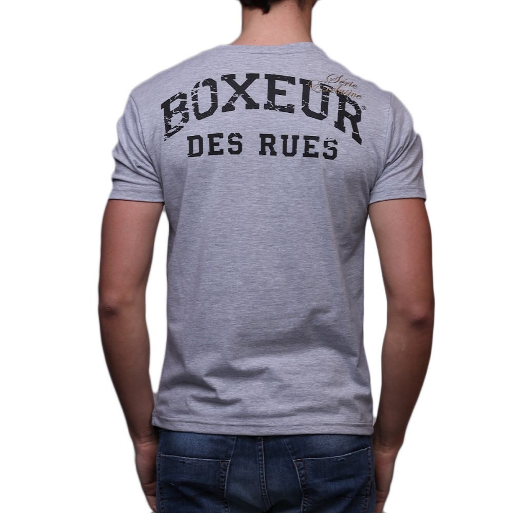 Boxeur Des Rues Herren-T-Shirt mit V-Ausschnitt