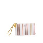 Striped Clutch Bag