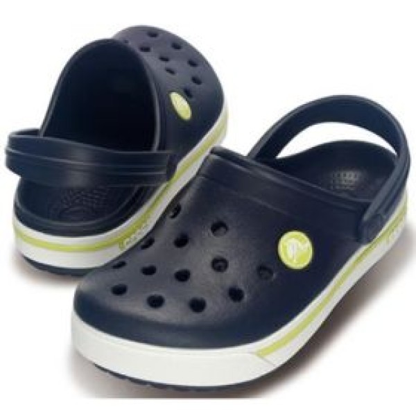 Slippers child Crocband  colore Blue Green - Crocs 