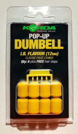 Pop up dumbell bianche