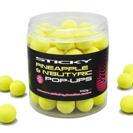 Sticky Baits Pop-ups Pineapple & N'Butyric 16 mm