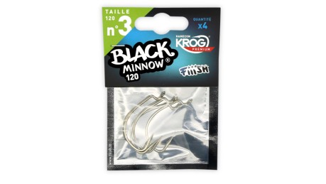 Ami Krog Premium Black Minnow 120