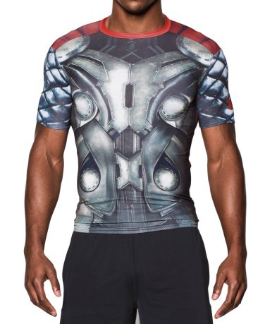 T-shirt para hombre Alter de Thor colore negro rojo - Under Armour - SportIT.com