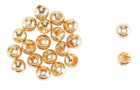 Soldarini Tungsten Bead Round Slot Plus Gold