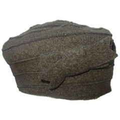 Basco in lana cotta con fiocco Marini Silvano