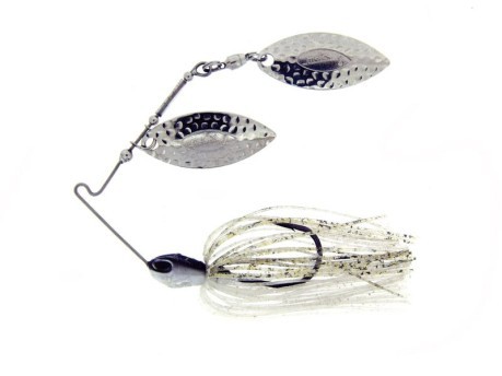 FS Spinnerbait Double Willow White Chart