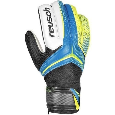 Goalkeeper gloves blue yellow