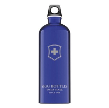 Bottle Swiss Emblem Blue 1 lt