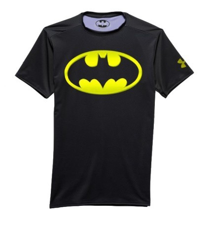 Hommes T-shirt Batman 2.0 Compression SS BLK