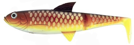 Body Pike Shad 7,5" Red Yellow tiger