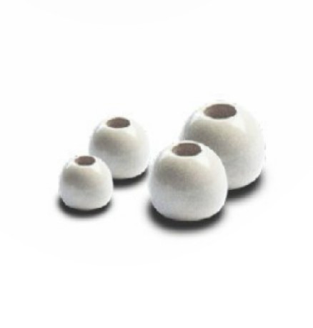 Des Perles de laiton Blanc 3.3 mm