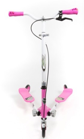 Scooter Twister 3 roues rose
