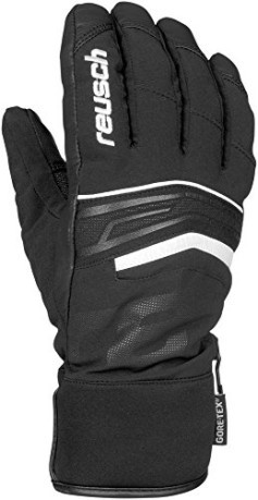 Ski gloves Man Bellano Gtx black white