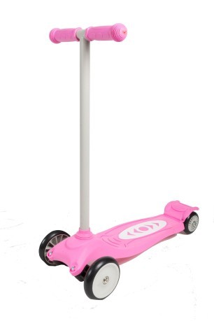 Scooter de 4 Ruedas de color rosa
