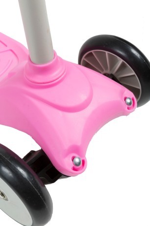 Scooter de 4 Ruedas de color rosa
