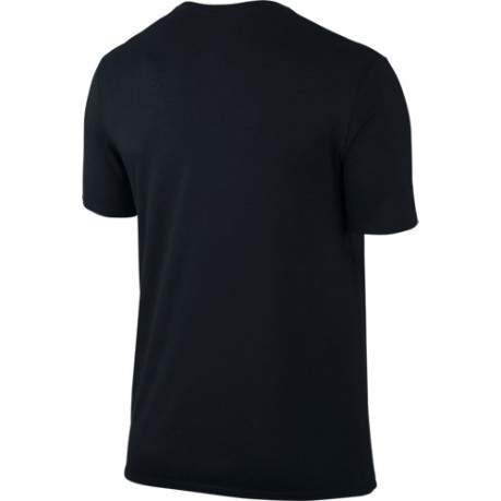 Hombres T-Shirt de reflexión de color negro