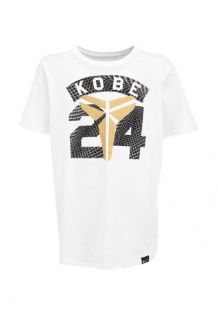 T-Shirt bébé Kobe blanc gris