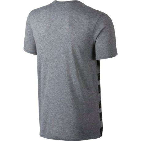 T-Shirt Uomo Flow Motion grigio nero 