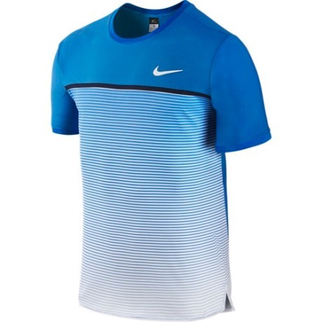 Herren T-Shirt Challenger Premier blau weiß