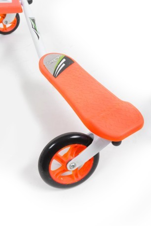 Scooter Twister 3 de la rueda de color rosa