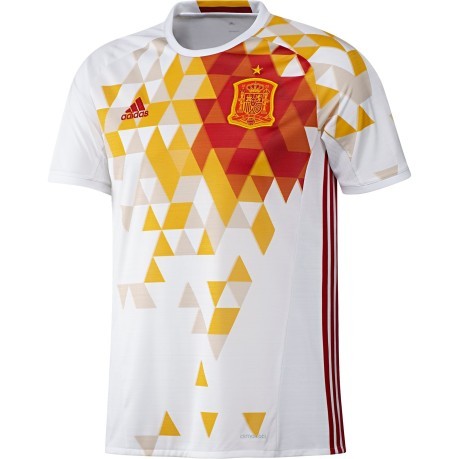 Shirt Spain Away Replica white orange 6