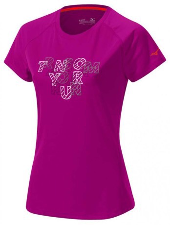 T-shirt Mujer Transformar púrpura