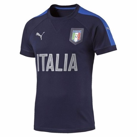 Camiseta de Hombre Casual Italia azul