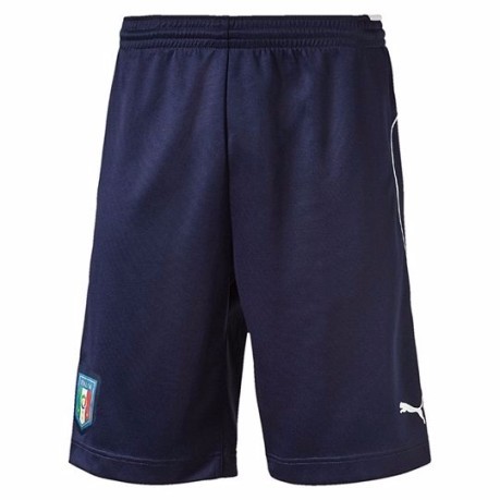 Pantalones cortos de Hombre de Italia euro 2016 azul blanco