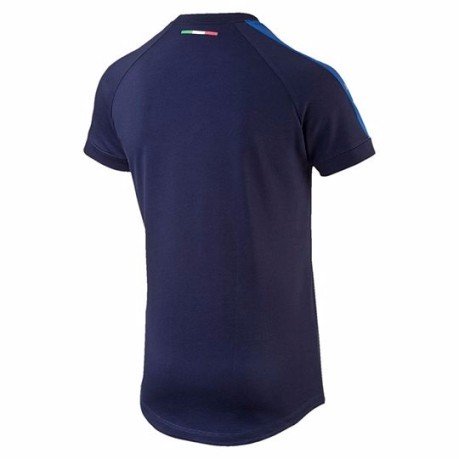 Camiseta de Hombre Casual Italia azul