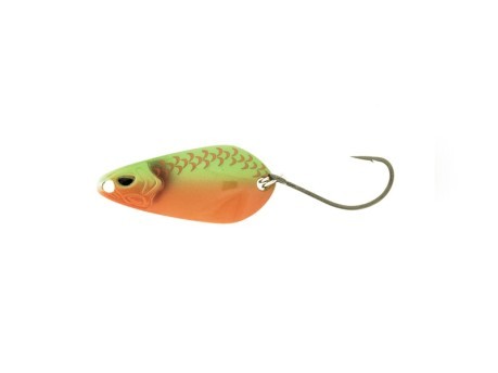 Artificial Trout Spoon 5 g red yellow
