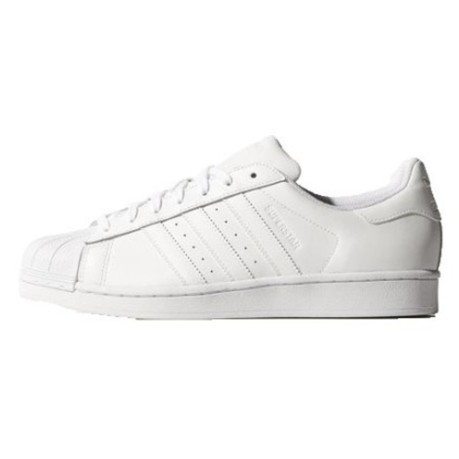 Shoes Superstar Foundation white blue