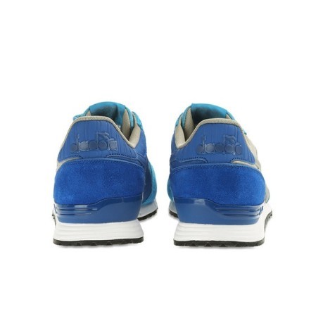scarpa TItan II lato destro azzurro-grigio