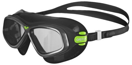 Brille Maske Orbit 2 schwarz grau