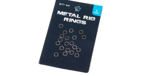 Metal Rig Rings 3 mm black