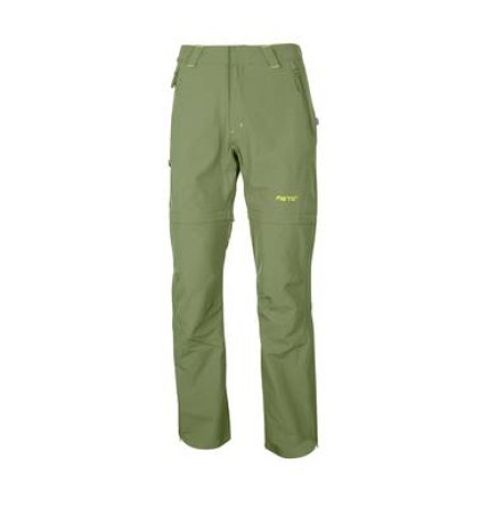 Pantaloni Kamet Stretch Zip Off verde