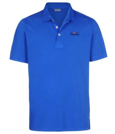 Poloshirt Eobre Jersey-blau, variante 1