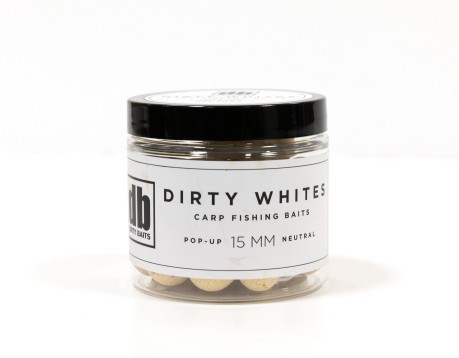 Boilies Pop-Up-Dirty Whites 15 mm