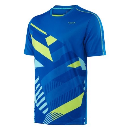 T-Shirt-Vision-Cay blau