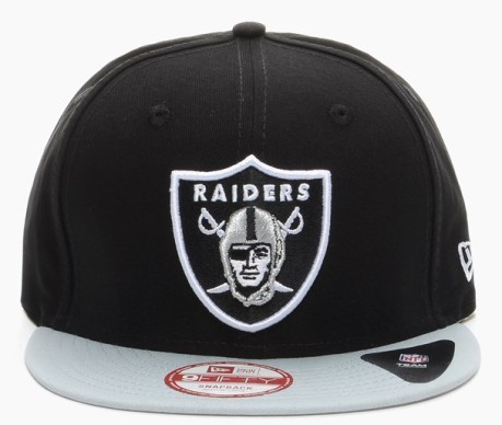 Chapeau NFL Oakland Raiders noir - gris