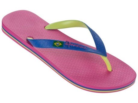 Flip-flops B Color blau-rosa