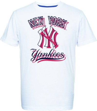 T-Shirt Uomo Therma Yankees bianco rosso 