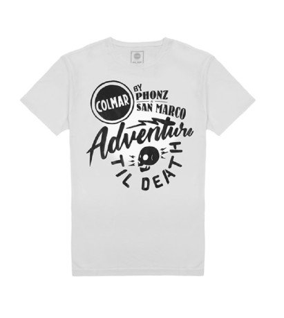 T-Shirt Herren Phonz und San Marco weiß
