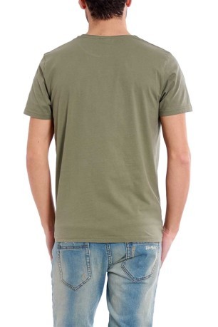 Men T-Shirt Hipster gray front